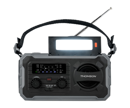 Radioodtwarzacz Thomson Radio Outdoor Emergency Power Bank Latarka SOS